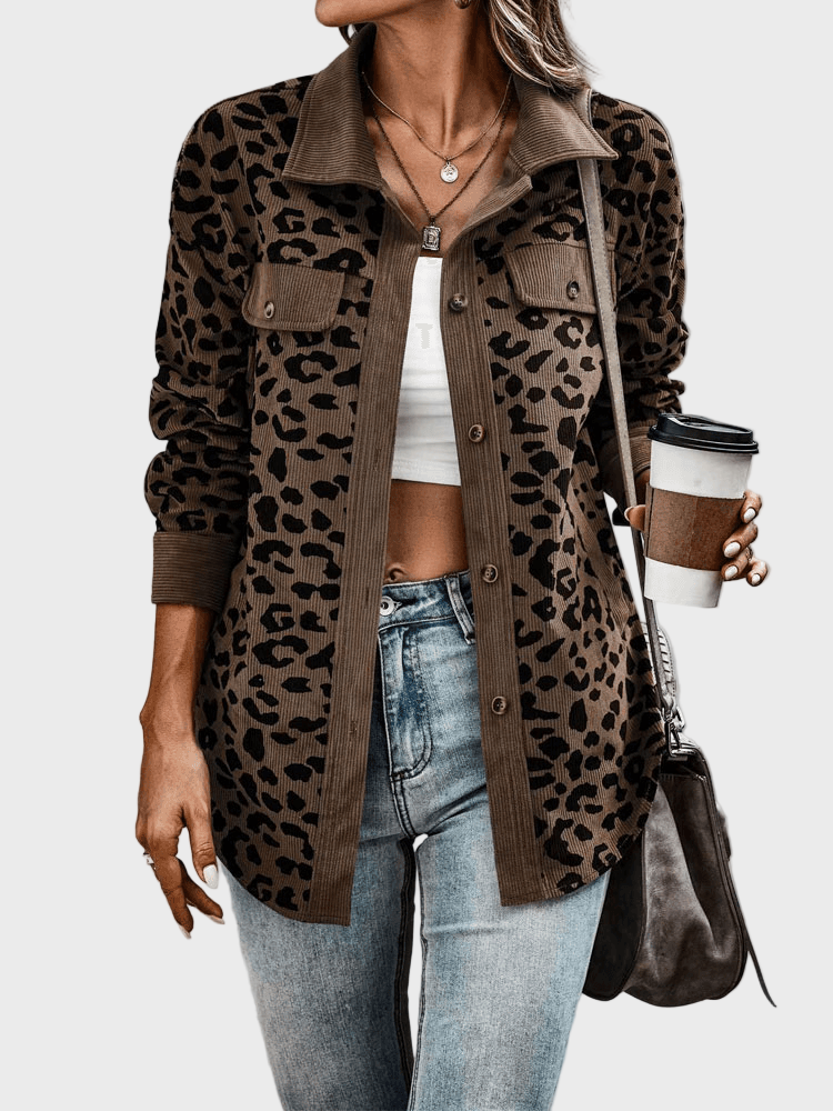 Leopard Print Jacket